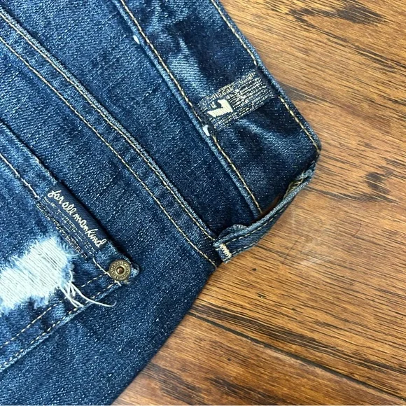 7 For All Mankind josefina skinny Boyfriend Jeans - Picture 4 of 8